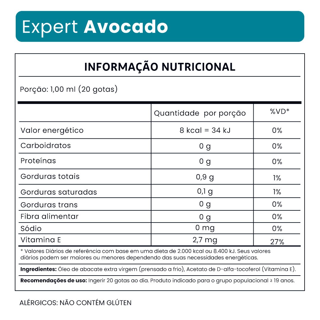 Expert Avocado - Óleo de Abacate - Imagem 4